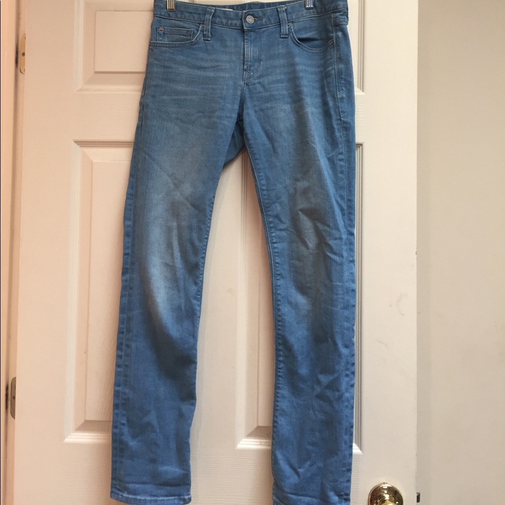 Straight cut jeans