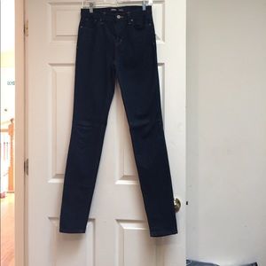 High rise long jeans