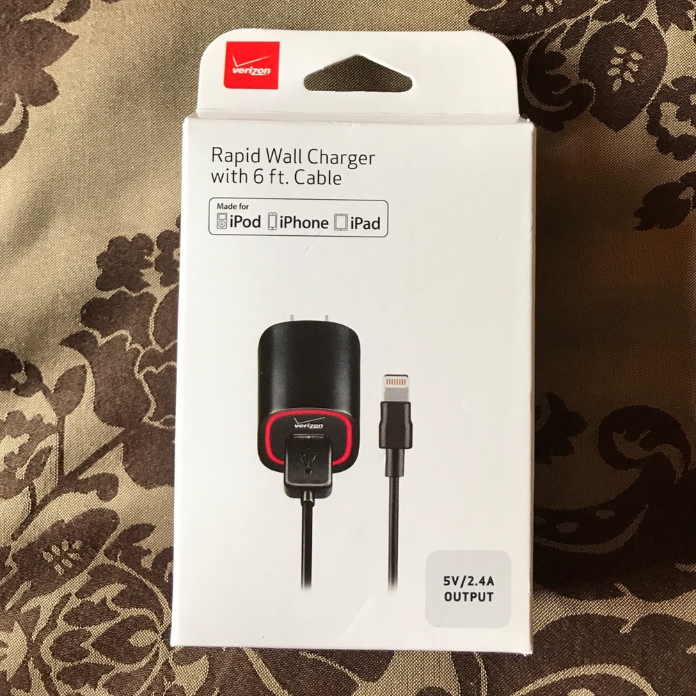 Rapid wall charger iPhone,iPod and iPad