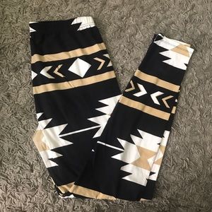Aztec leggings