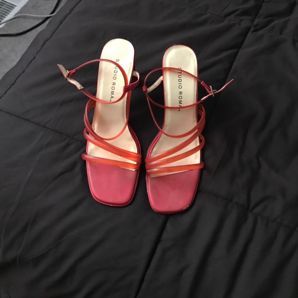 Sexy red sandals