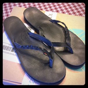 Rainbow Flirty Braidy Sandals 8.5-9.5