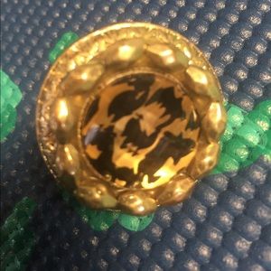 Buy 1 get 1 FREE! Gold and Cheetah ring