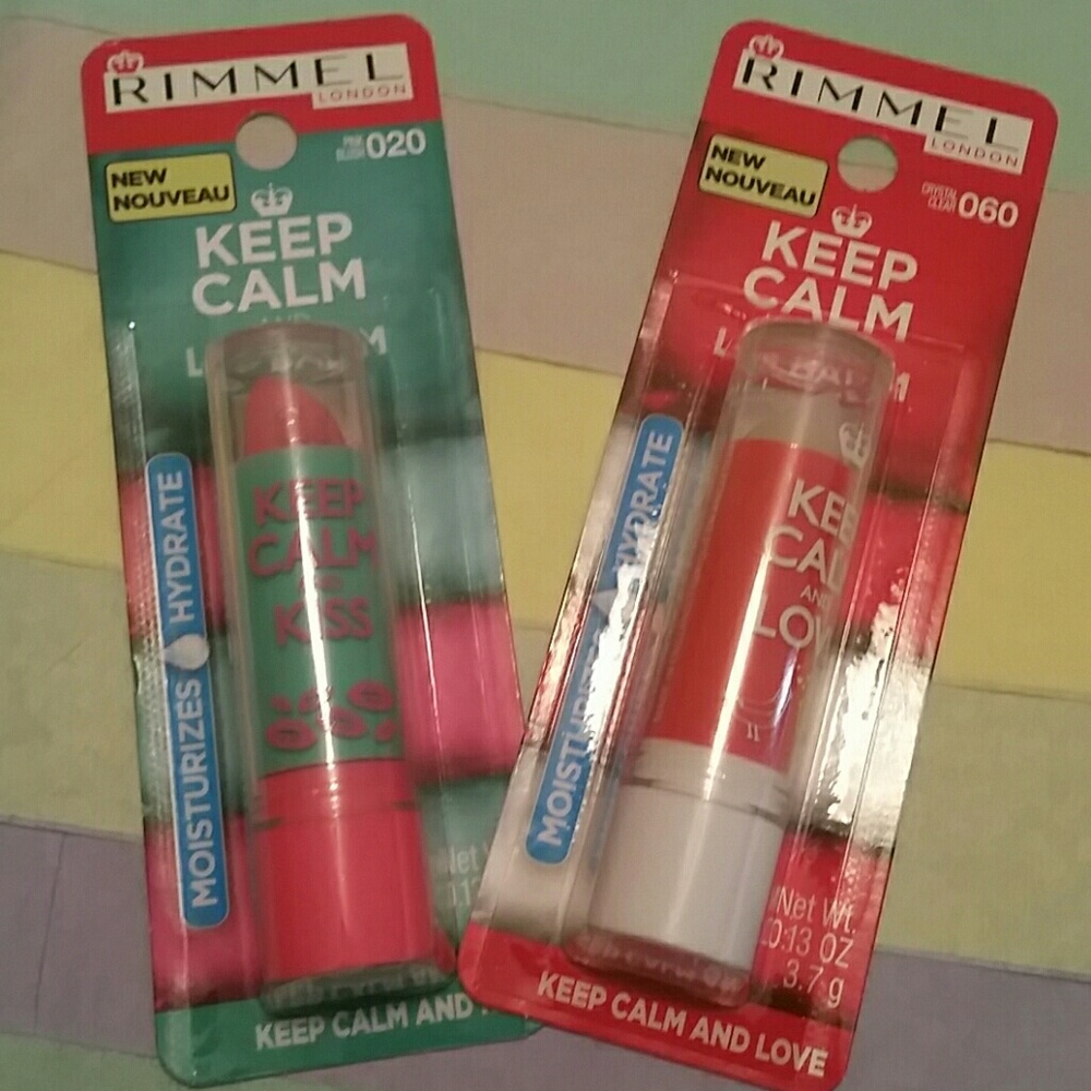 Rimmel London Keep Calm Lip Balm!