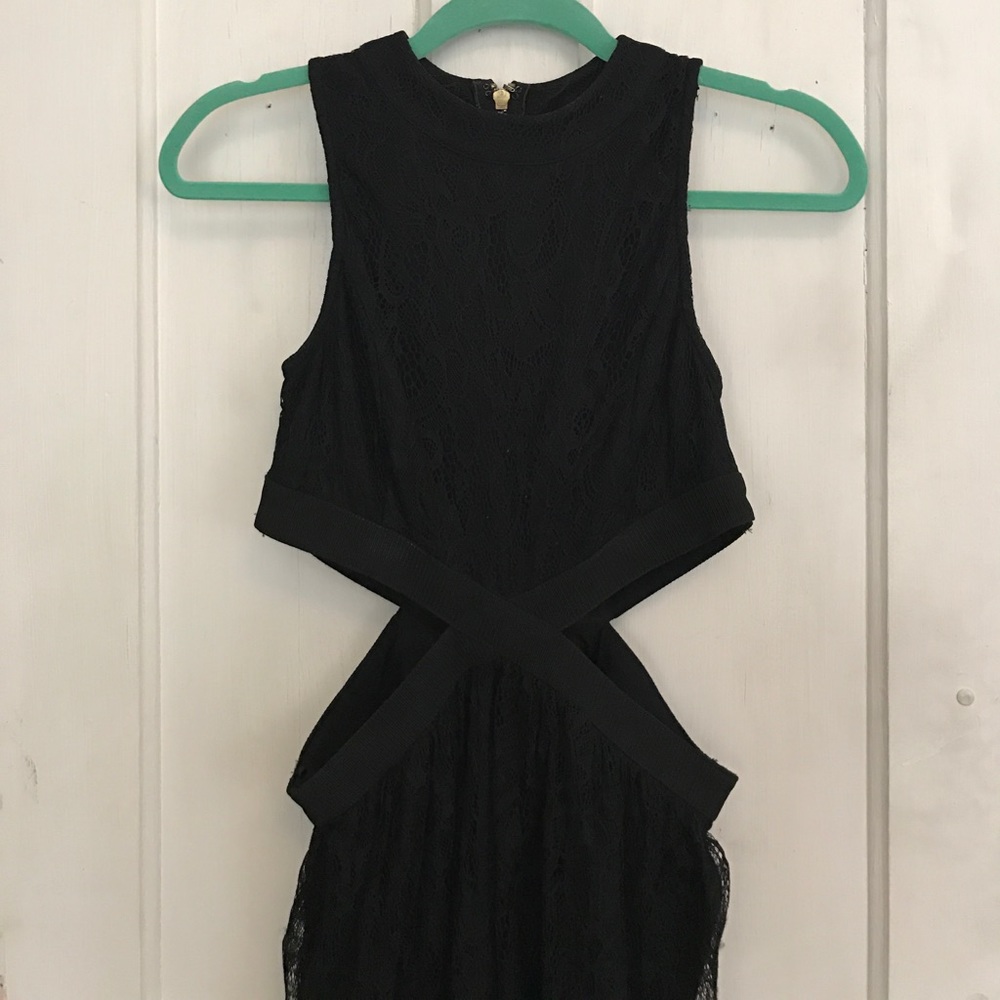 Black MINKPINK lacey dress