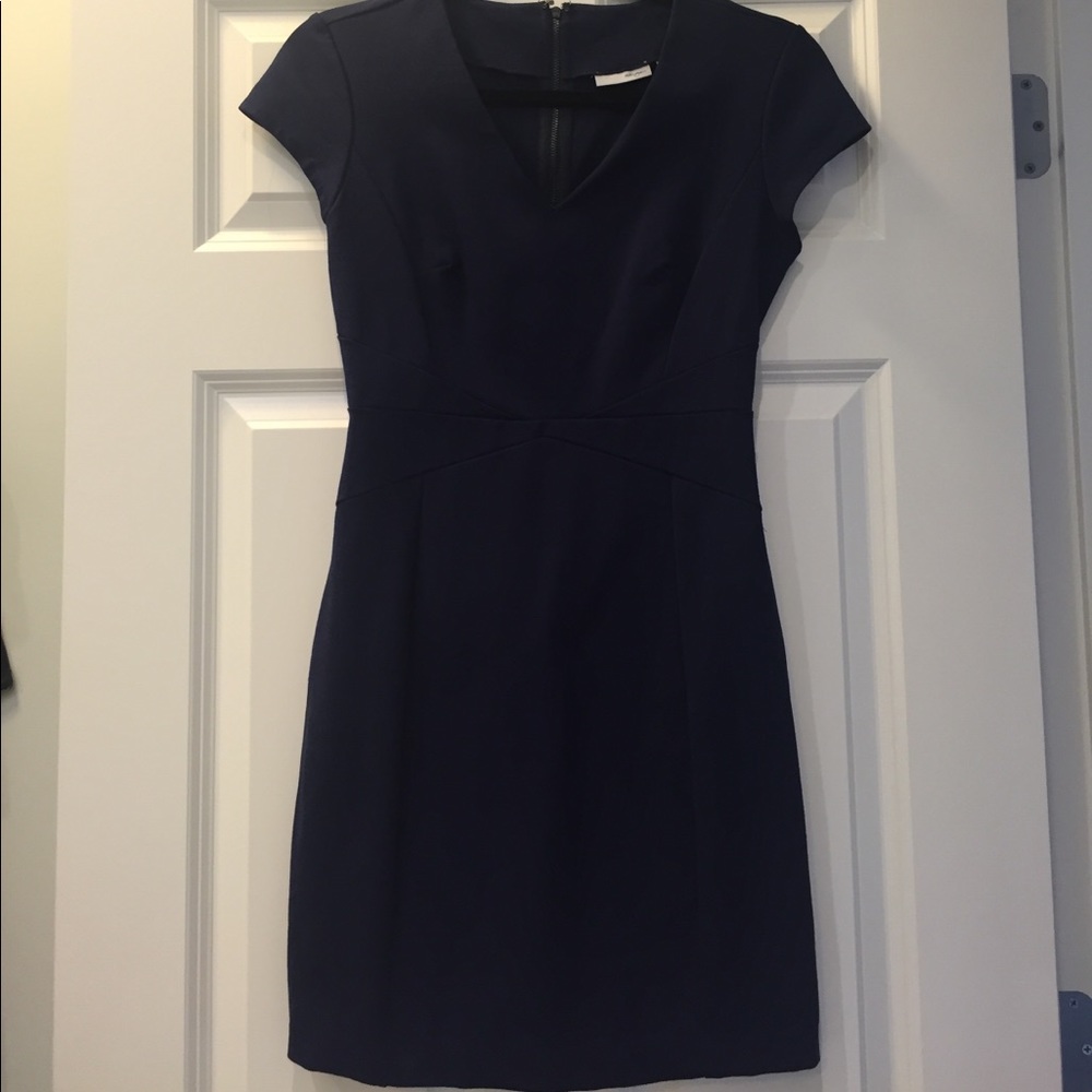 Navy bodycon dress
