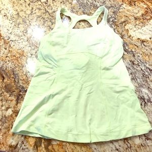 Lululemon lime green tank top -barely worn