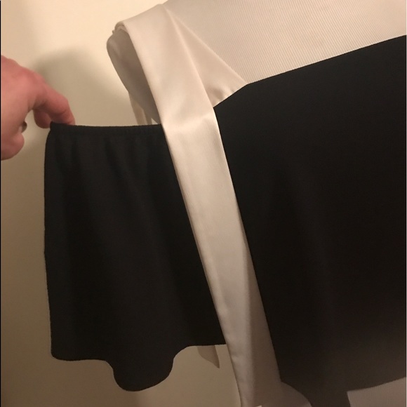 NWT ZARA TOP WITH TIE SHOULDERS MEDIUM - Picture 4 of 6