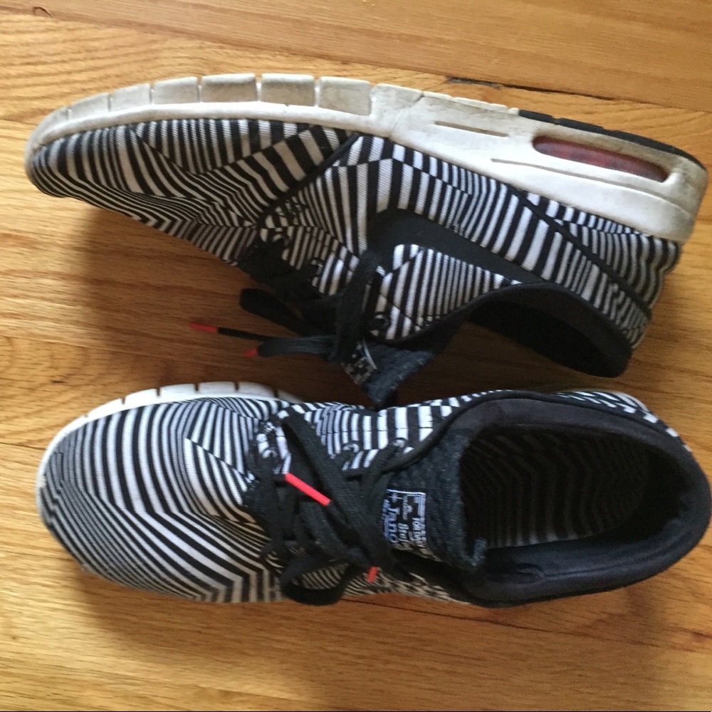 Nike Stefan Janoski Max QS Dazzle Zebra