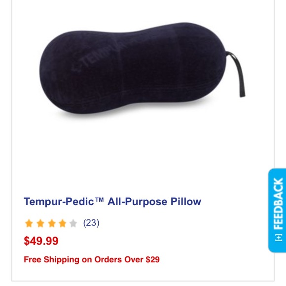 tempur all purpose pillow