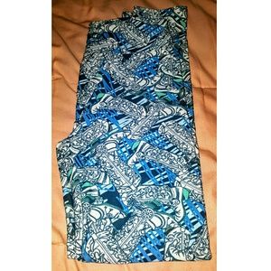 OS LulaRoe - UNICORN  Cowboy boot leggings.