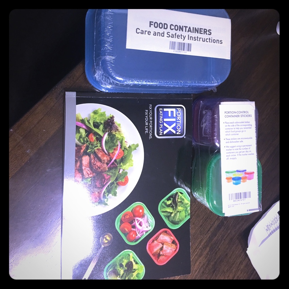 21 day fix book and new containers