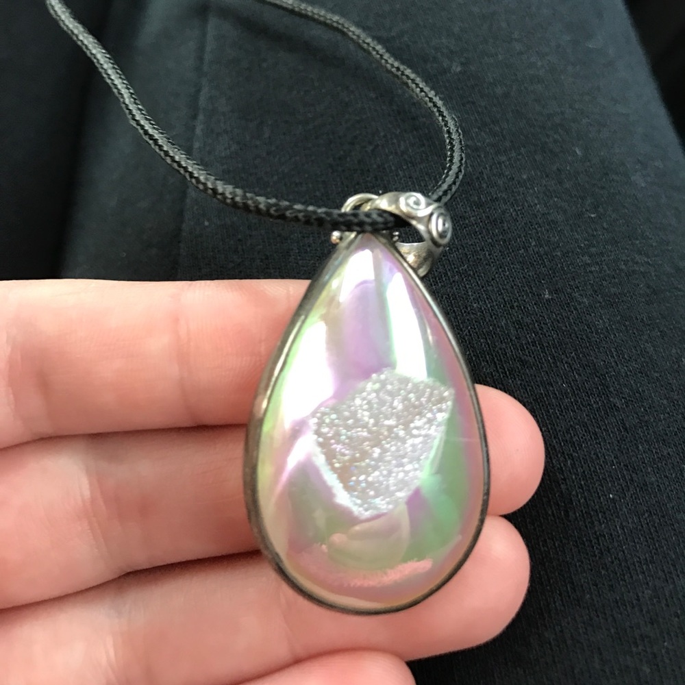 Real DRUZY Stone 💎 Necklace!
