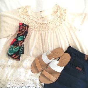 Free people lace top