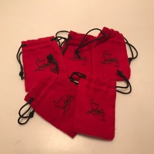 Christian Louboutin EMPTY MINI dust bags (5)