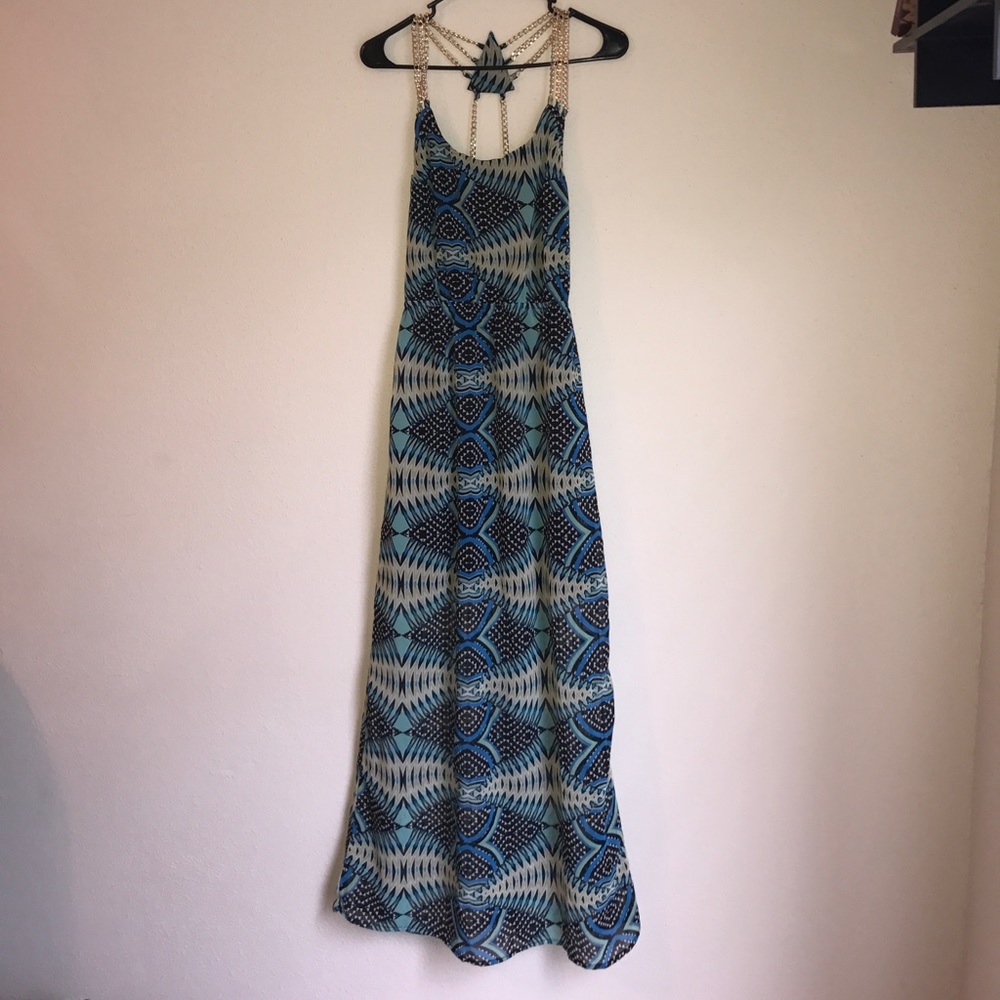 Long chain dress