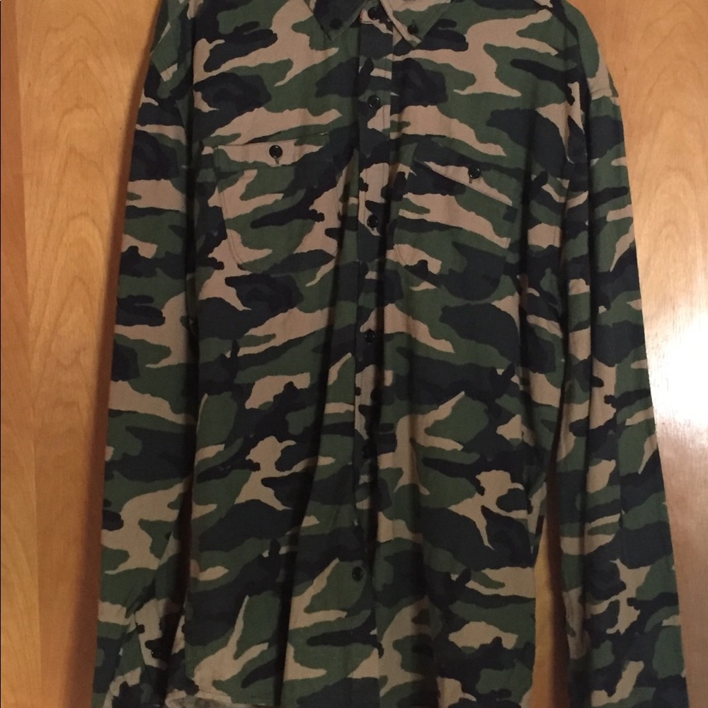 Stapleford Flannel Camo Shirt