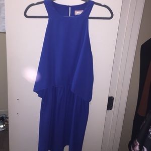 Casual blue dress
