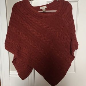 Beautiful burnt orange shall/cape