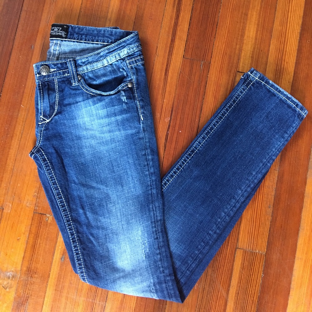 Express Rerock Skinny Jeans!