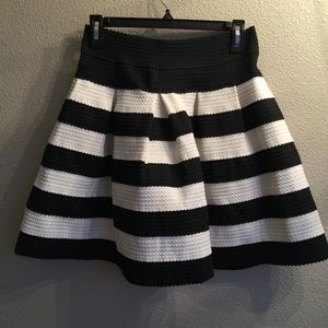 Nordstrom - Soprano Fit and Flare Striped Skirt!
