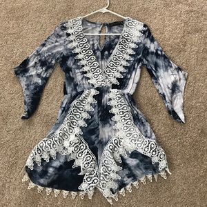 Tie dye romper