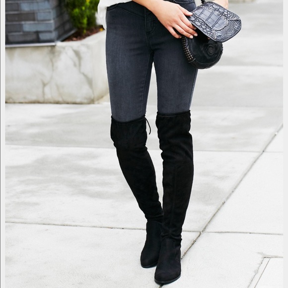Charles David Shoes - Free People Dreamer Over the Knee Boots