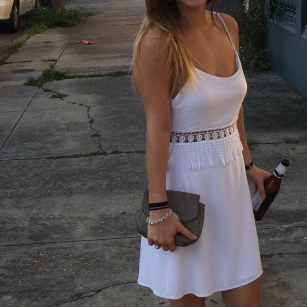 White summer dress!