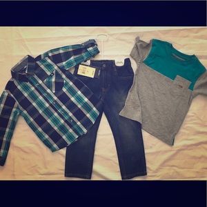 Boys Lucky Brand 3- Piece Set