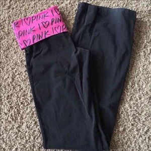 pink yoga pants
