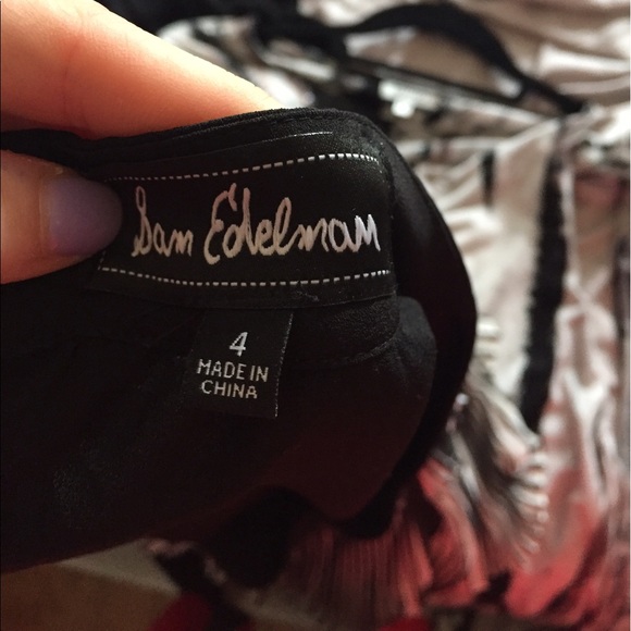 Sam Edelman Black&White Pleated Mini Skirt ❤ - Picture 5 of 5