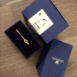 Swarovski Duo Evil Eye Bangle