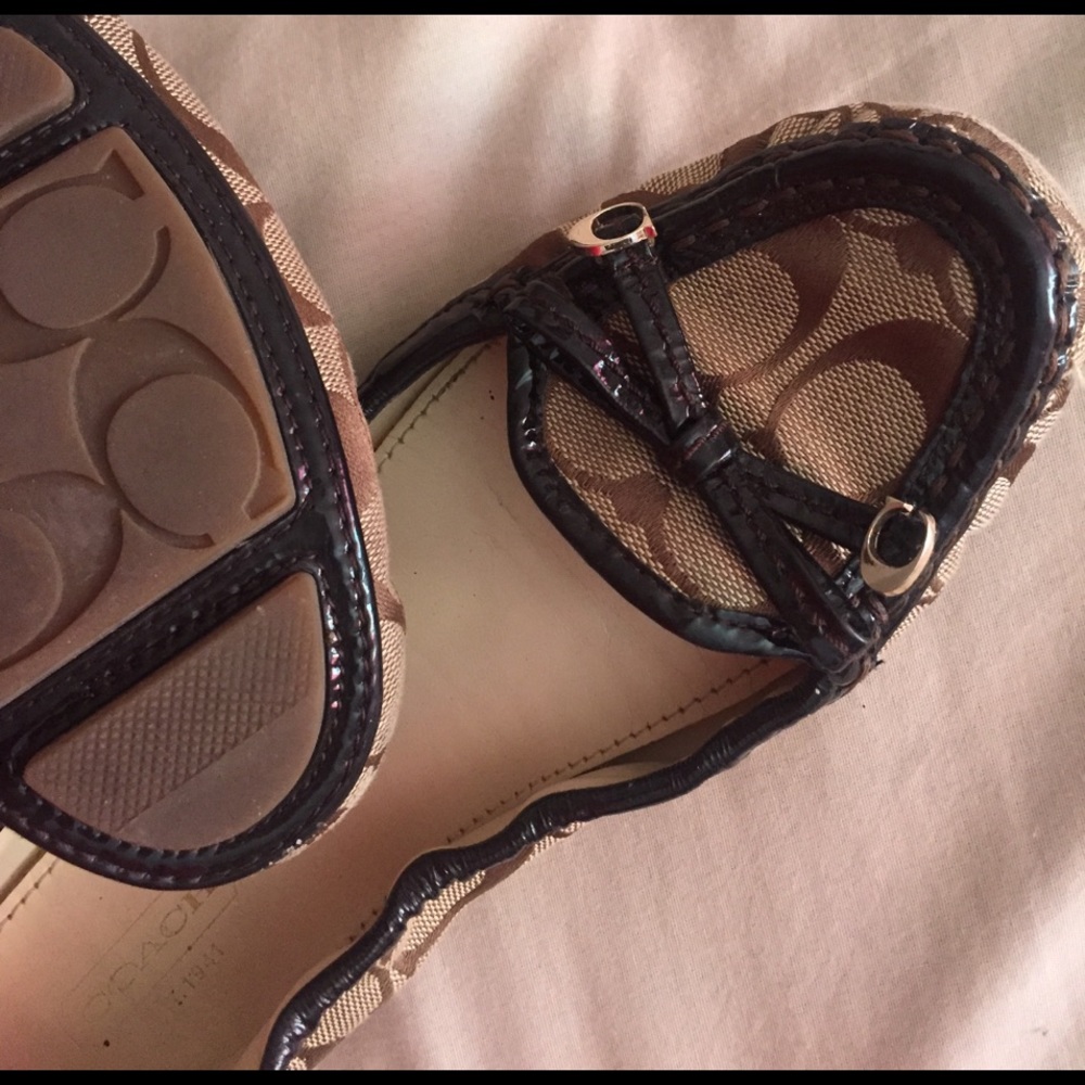 Coach Leatherwear Slip-Ons, Like New Condition!!