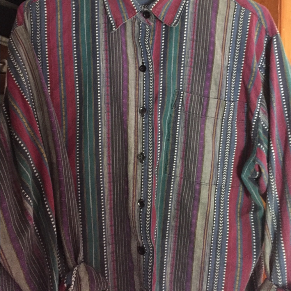 Laurissa Vintage Striped Shirt