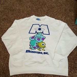 White Monsters Inc Sweatshirt