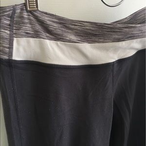 Lululemon tall long gray slim workout pants