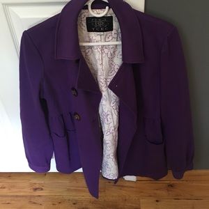 Purple Spring Coat