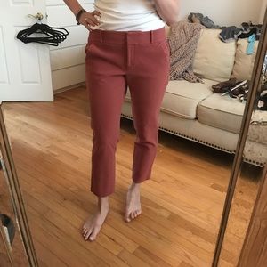 Women's Size 10 The Loft Dusty Rose Pants