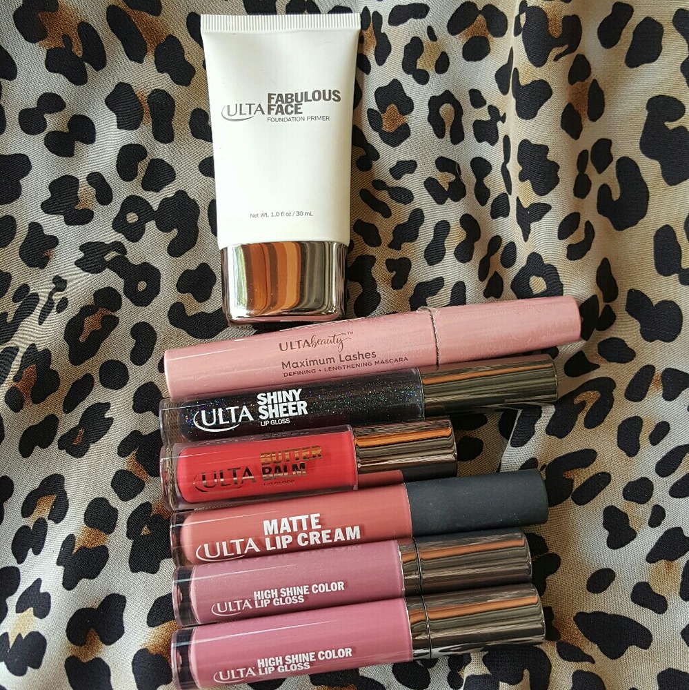 🔴Ulta Lipgloss mascara and face primer bundle