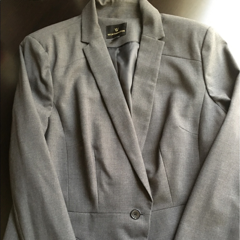 Gray Blazer