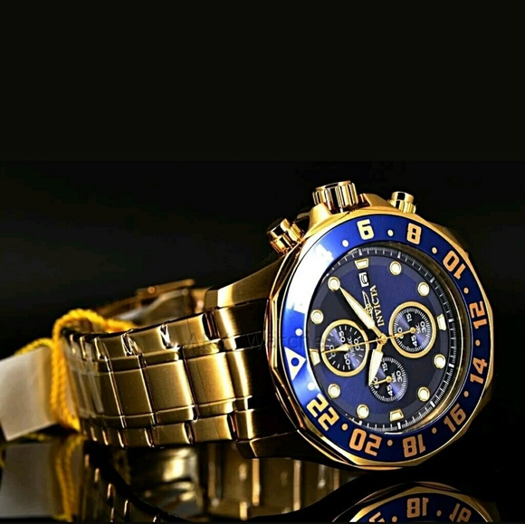 Big sale$795 Invicta 18k gold watch