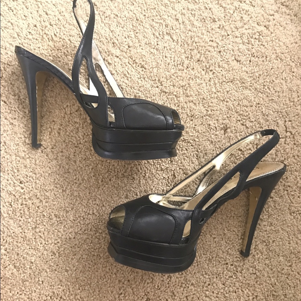 Sale!Bebe black heels