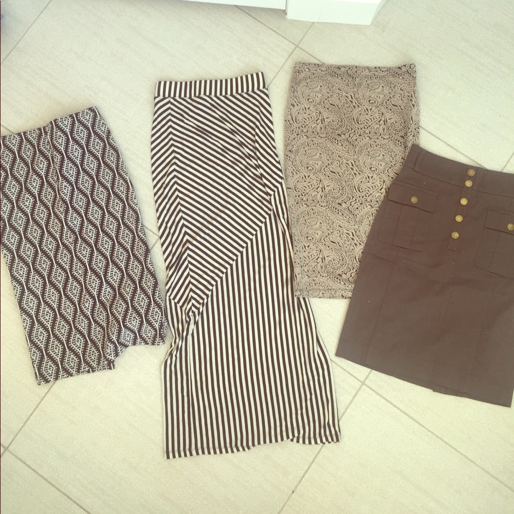 Bodycon pencil skirts
