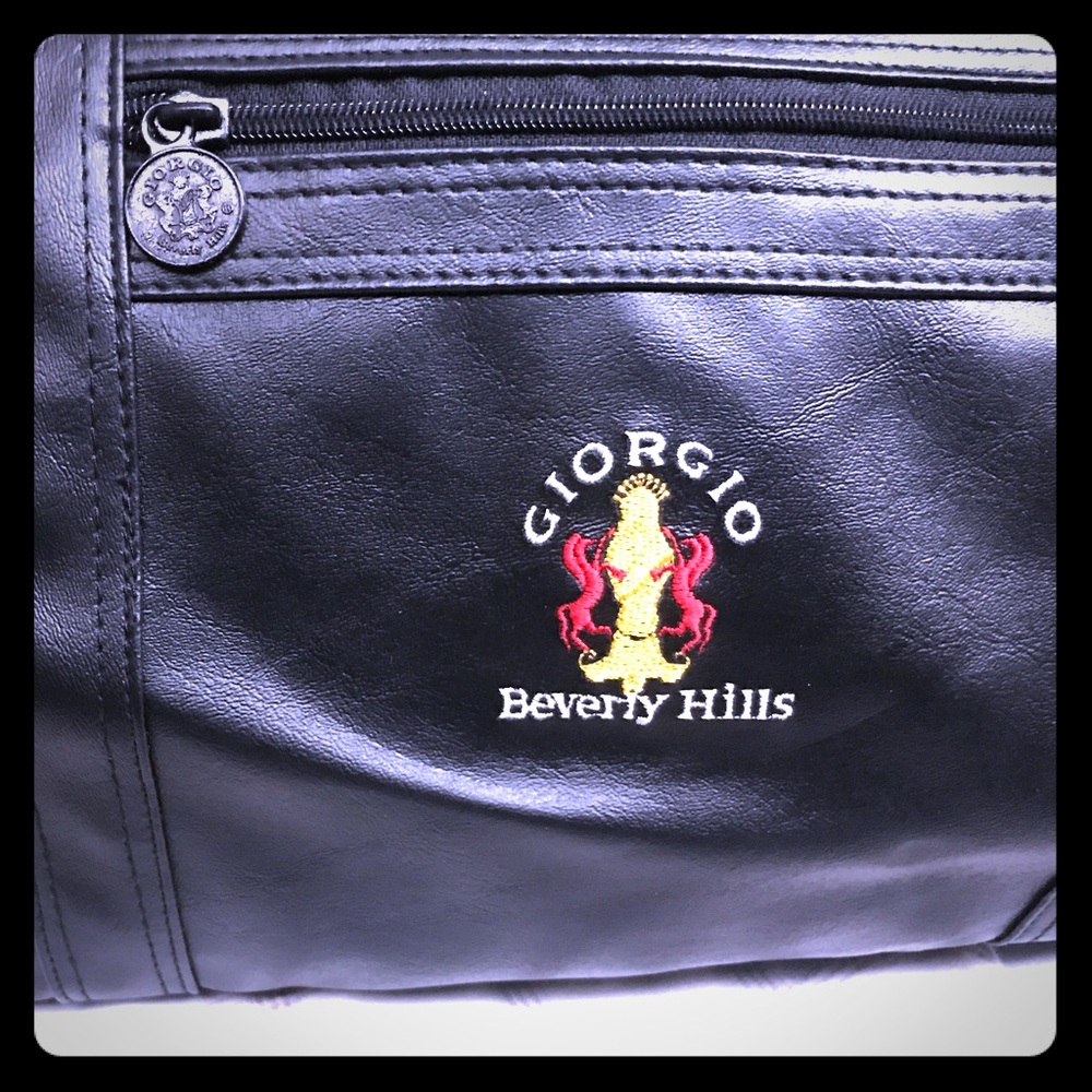 Giorgio Beverly Hills leather bag