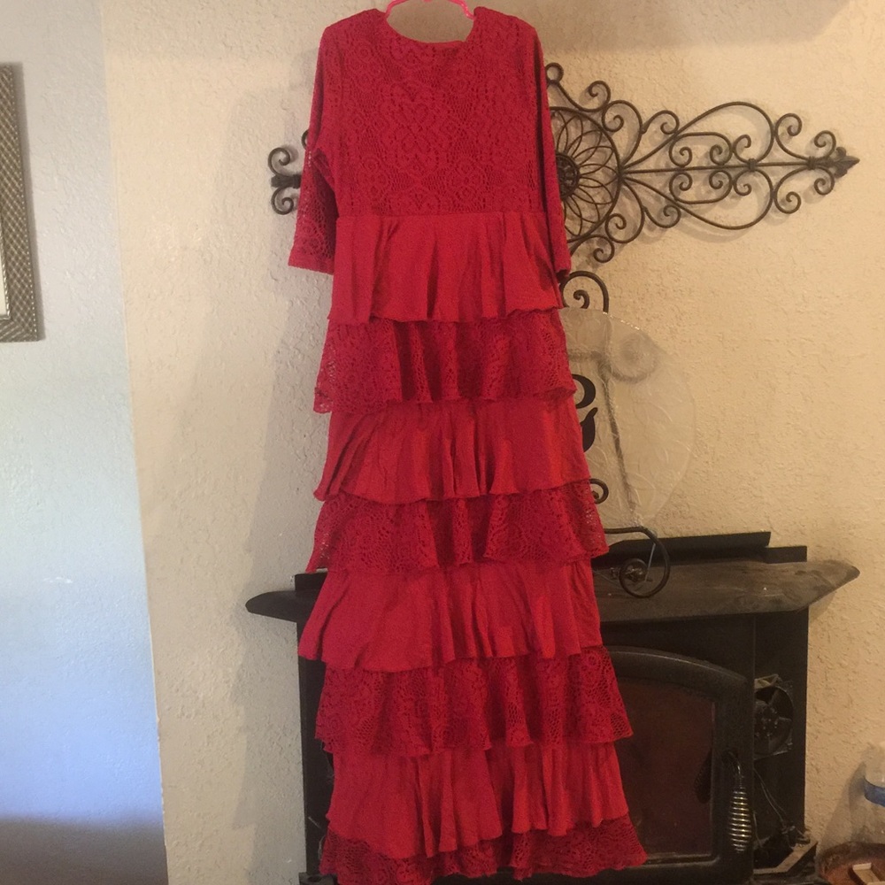 Dainty jewell girls dress