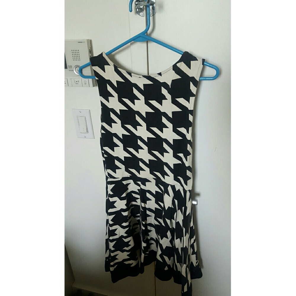 River Island Houndstooth Dress UK 14