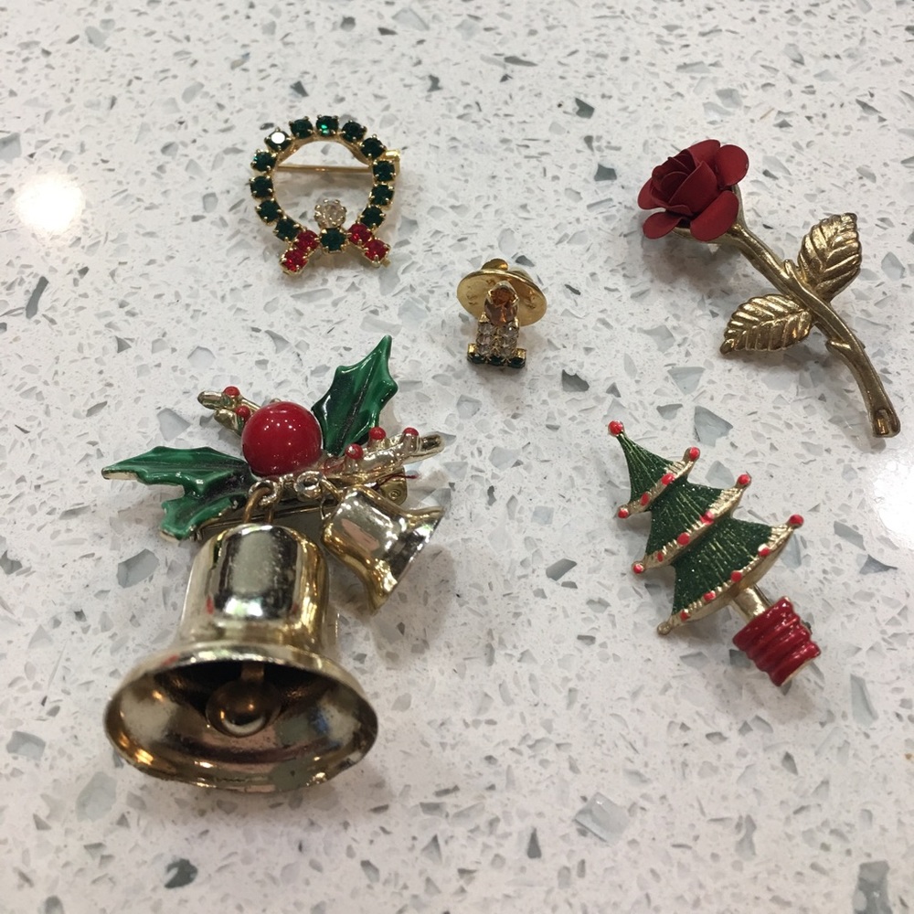 Christmas pins