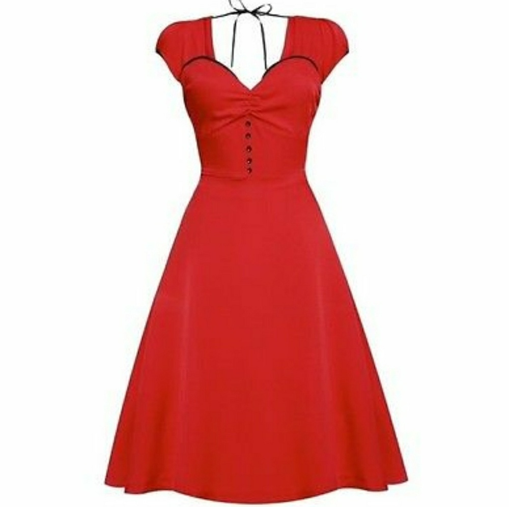 Lindy bop retro dress