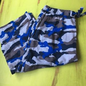 🔥Men's blue camo lounge pant❄️