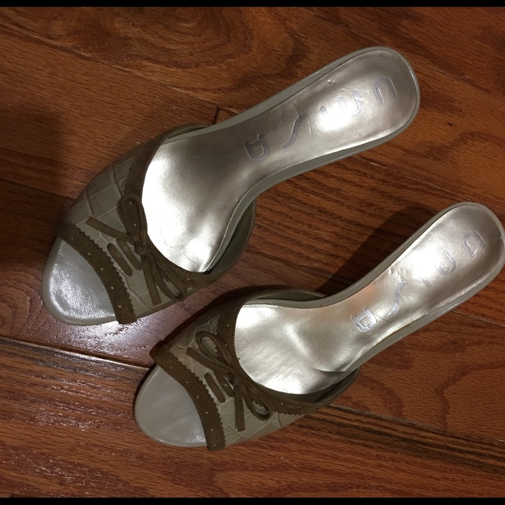 Unisa open toe sling back shoe